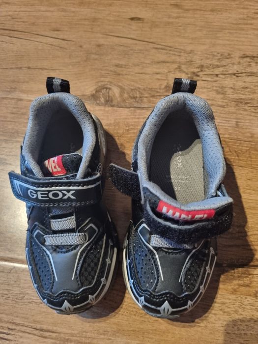 Geox Marvel (Black Panther) pantofi sport cu velcro si lumini