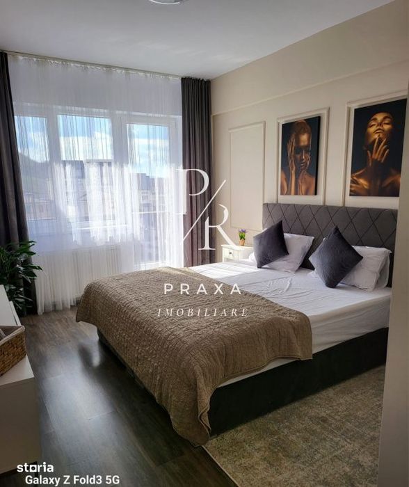 Apartament, 2 camere, complet mobilat si utilat, parcare, zona strada