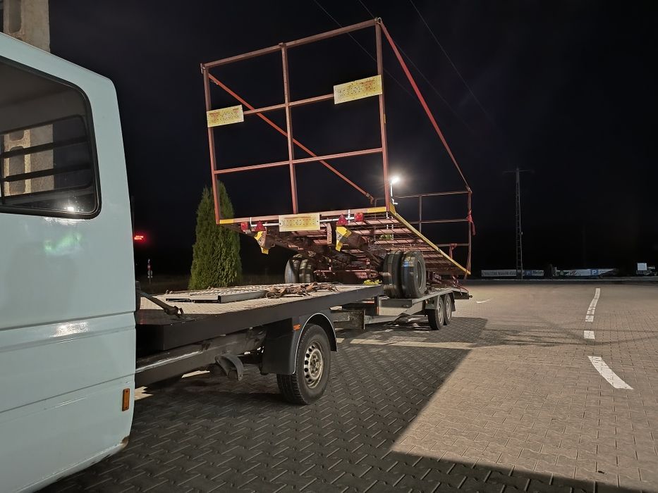 Trailer de baloti remorca de baloti