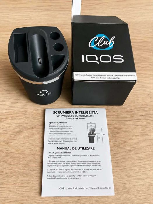Scrumiera inteligenta iqos