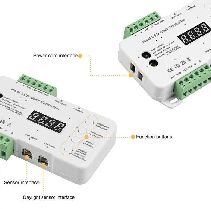 Контроллер для подсветки лестницы