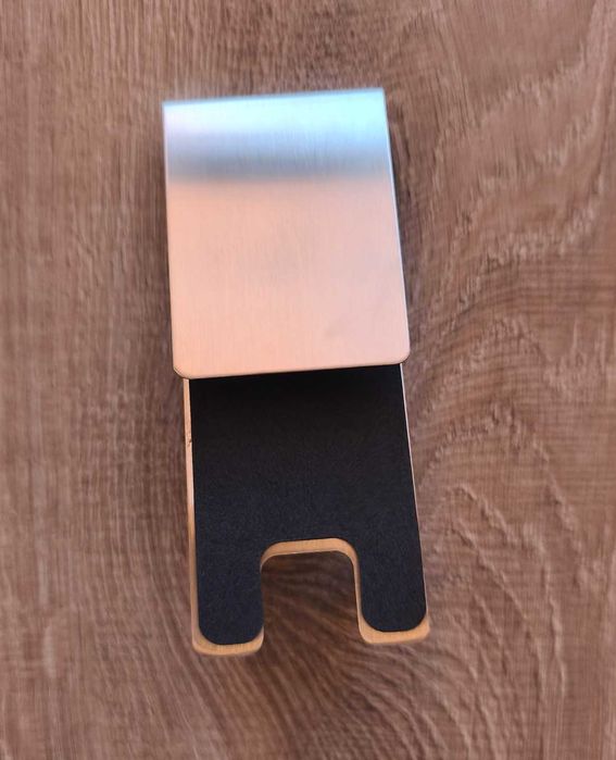 стоманени закачалки за стъкло/врата на баня