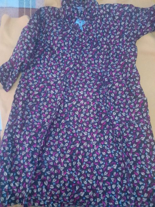 Rochie de toamna  mare cu buzunare