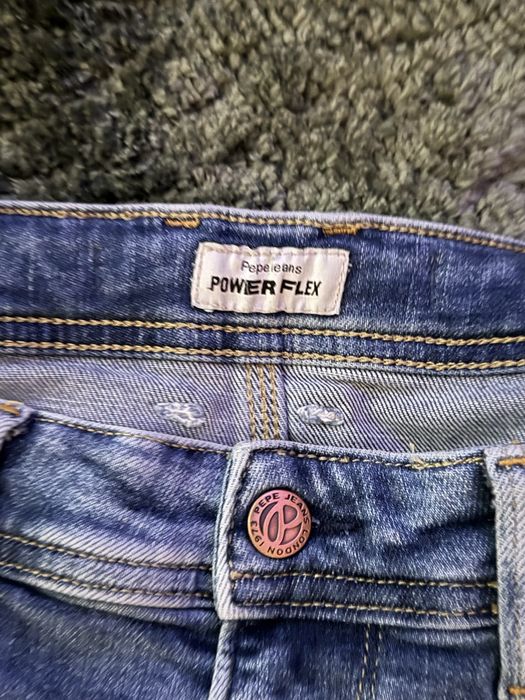 Къси дънкови панталонки/ бермуди Pepe Jeans Power Flex, размер W34