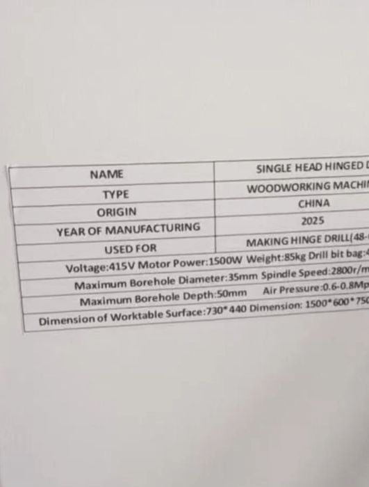 Пробивна машина за панти