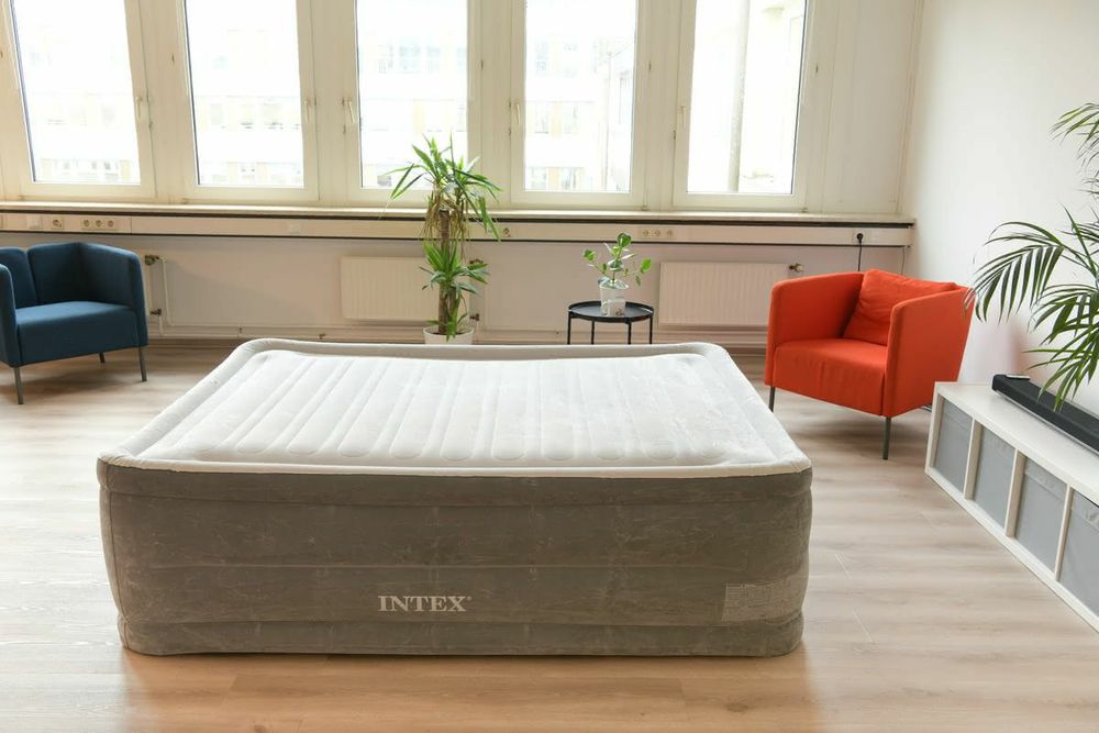 Кровать надувной-203х152х33 см. Intex-67770 Доставка бесплатно