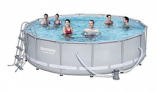 Intex bestway 366 x 1. Pro Max каркасный бассейн