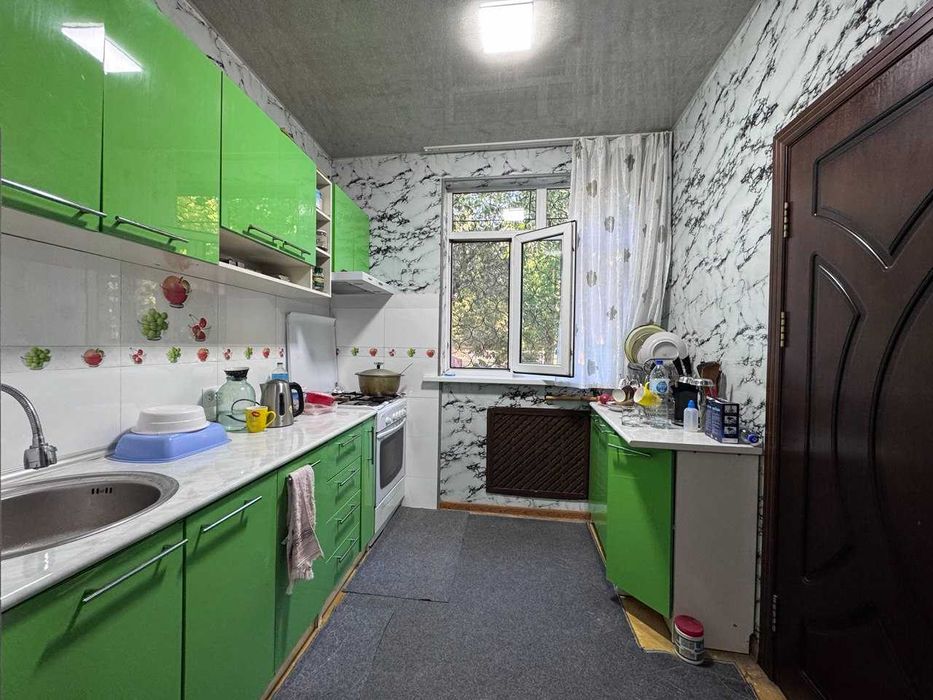 Яшнабад 22 авиагородок 3/1/2 87 кв.м. кирпич, квартира с ремонтом=