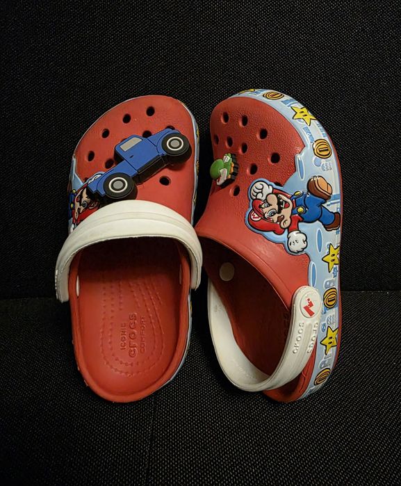 Saboți Crocs Super Mario