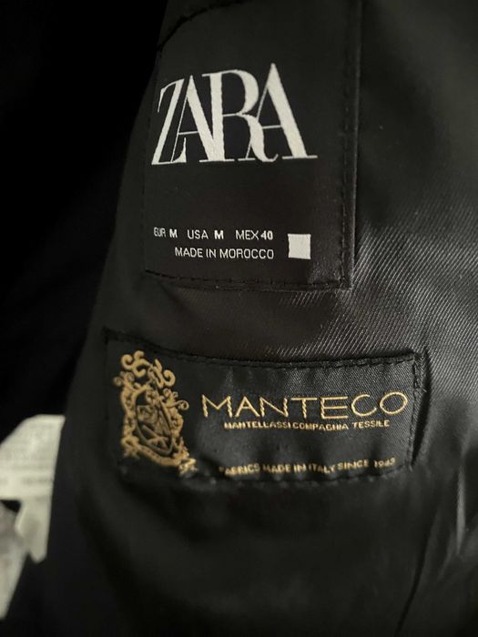 Palton Barbati Zara Pardesiu M Manteco