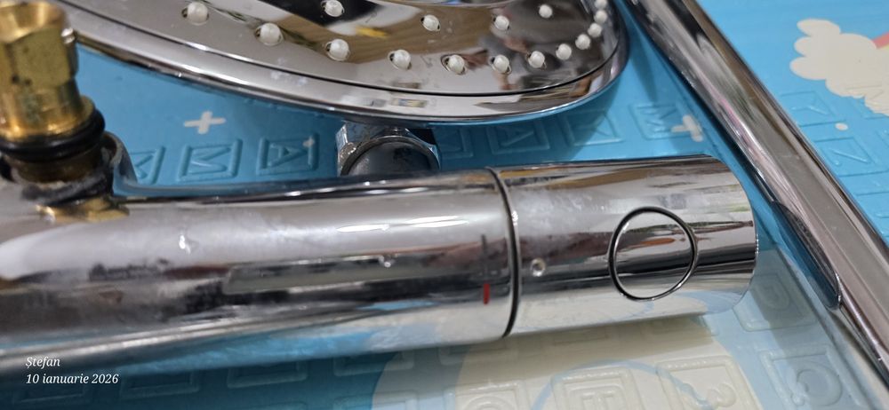 Baterie si dus Grohe cu termostar