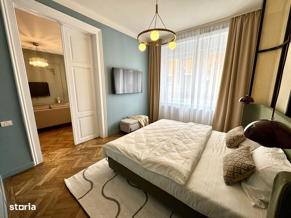 Inchiriez apartament 3 camere, nou amenajat, ultracentral