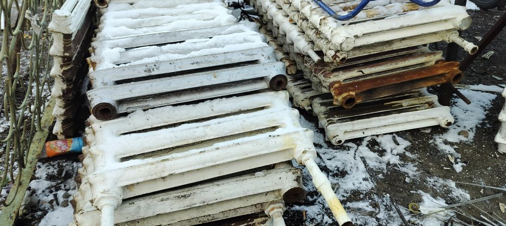 Батареи чугунные советские!