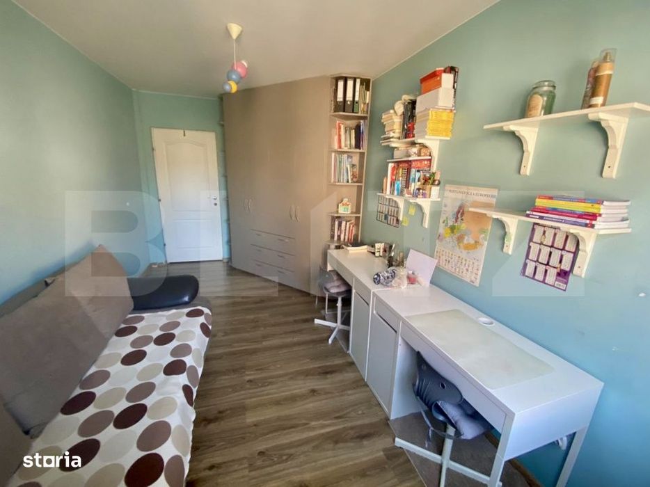 Apartament 3 camere 63,5 mp, balcon 8 mp, garaj, zona Muzeul Apei