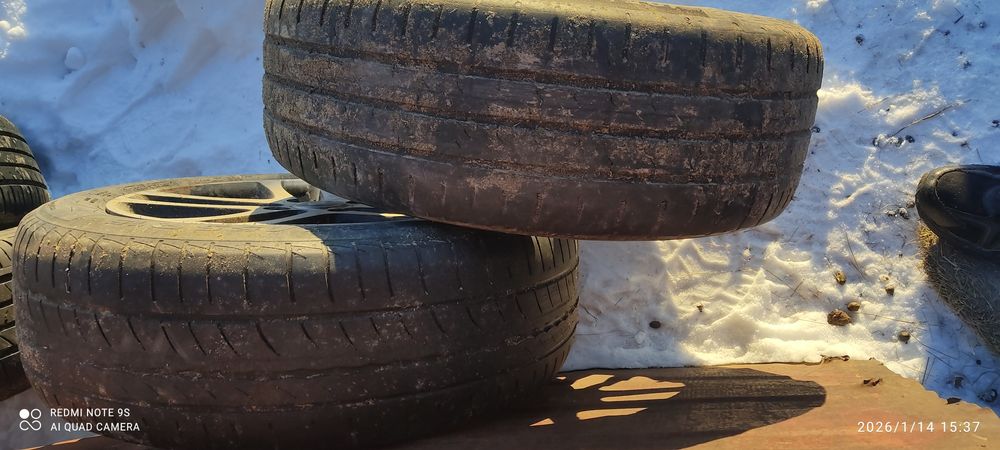 Летние диски с резиной