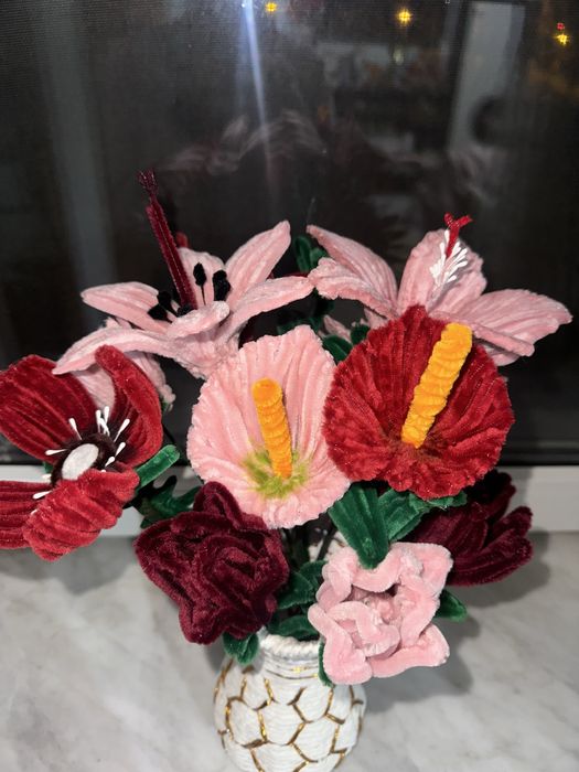 Aranjamnet cu flori la vaza