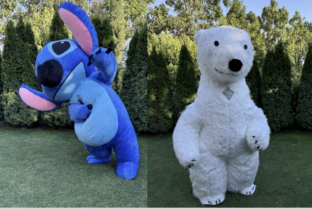 Парти Изненада със Стич,Блуи,Мечето Тед за гр.Харманли и региона