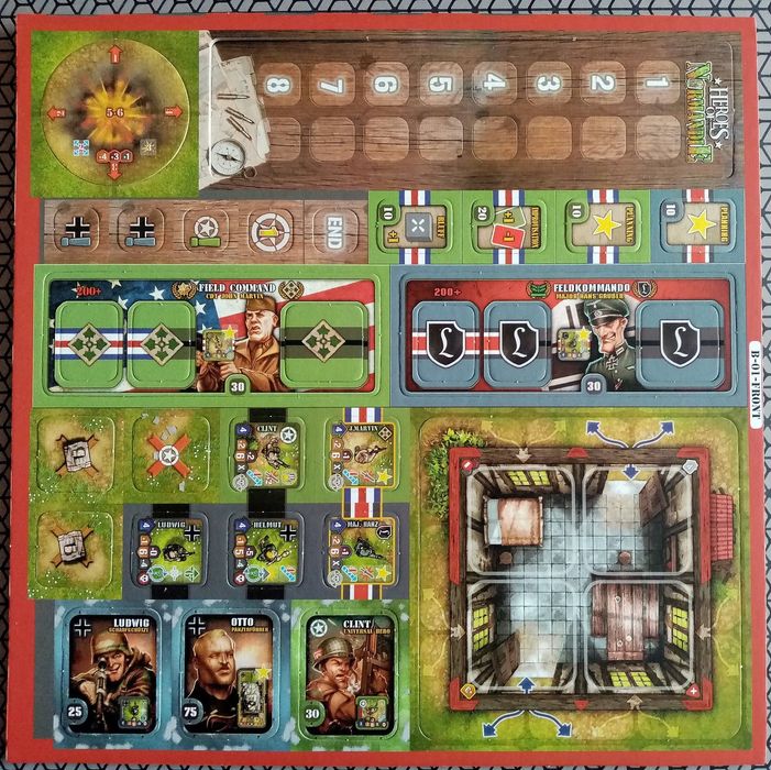 Boardgame "Heroes of Normandie"