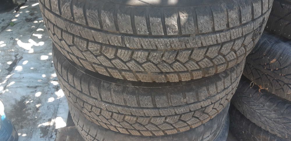 Зимни гуми и железни джанти+алуминиеви