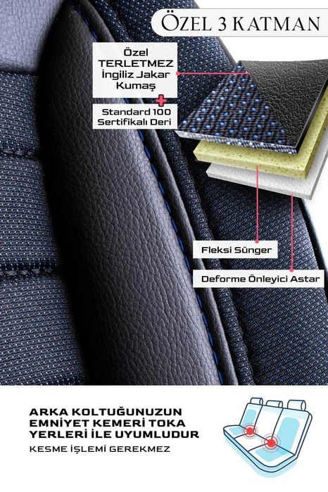 Комплект премиум тапицерия Panda Londra - различни цветове