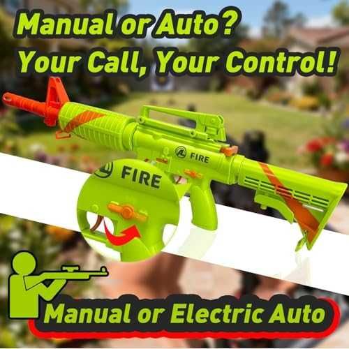 Нова Електрическа M16 пушка с троен гранатомет и гилзи launcher комплект деца игра