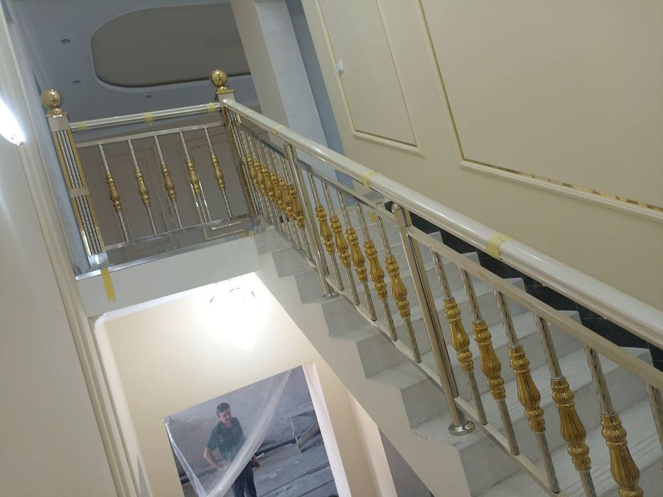 Перила из нержавеке 230 сум ришотка навес душевая кабина