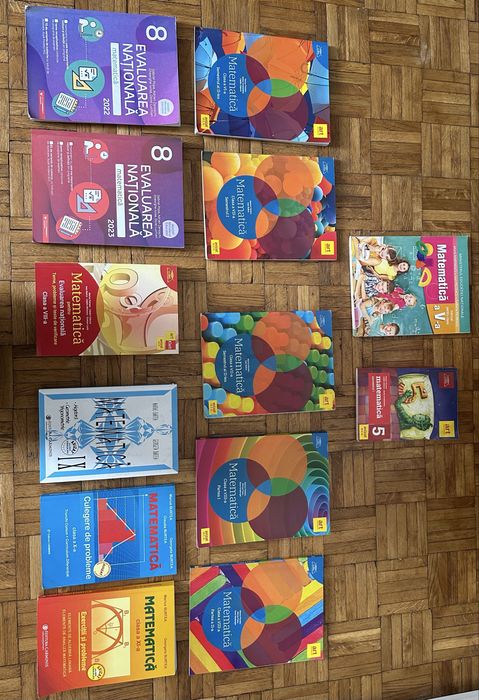 Matematică Manuale + Culegeri + Evaluare Națională (Clasele V-XI)