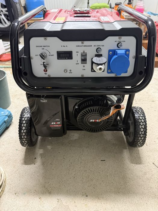 Монофазен генератор  8.5 кв ( чисто нов )