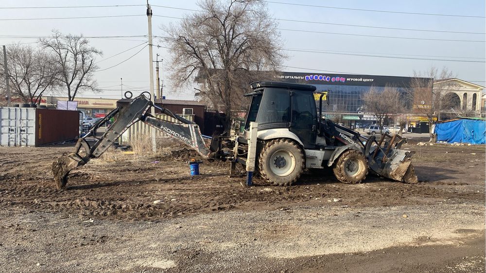 Услуги экскаватор погрузчик 3в1
