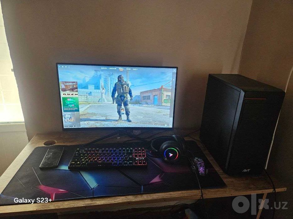 Tayyor o‘yin va ofis kompyuteri sotiladi (i5 / 16GB / SSD 512 / 1050