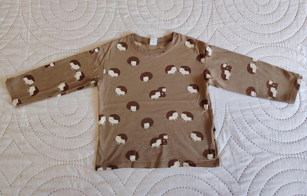 Topuri/tricouri cu mânecă lungă, H&M, mărimea 104