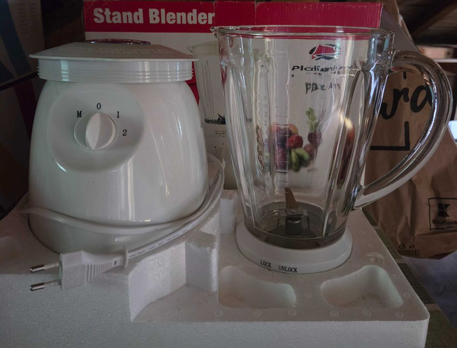 Blender platinium 1,5 l vas sticla
