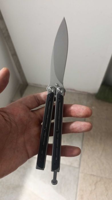 Нож Bradley Kimura black пеперуда balisong butterfly