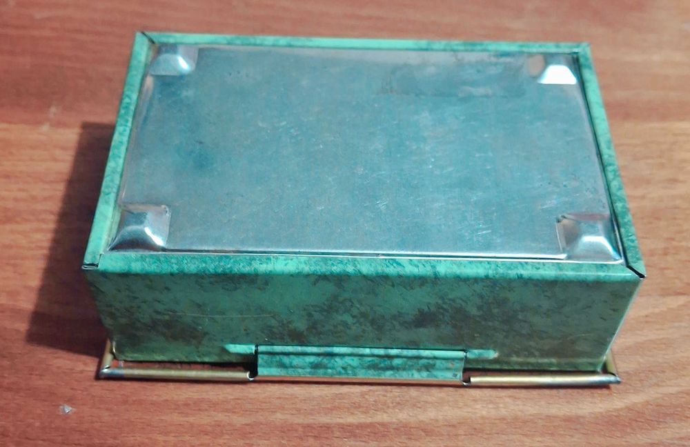 метална кутиика от цигари Atos Pfau Auslese рядка колекционерска