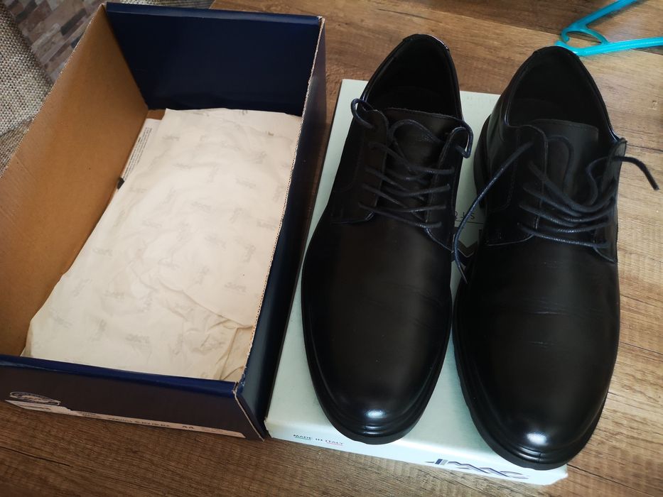 Мъжки италиански обувки от естествена кожа Imac