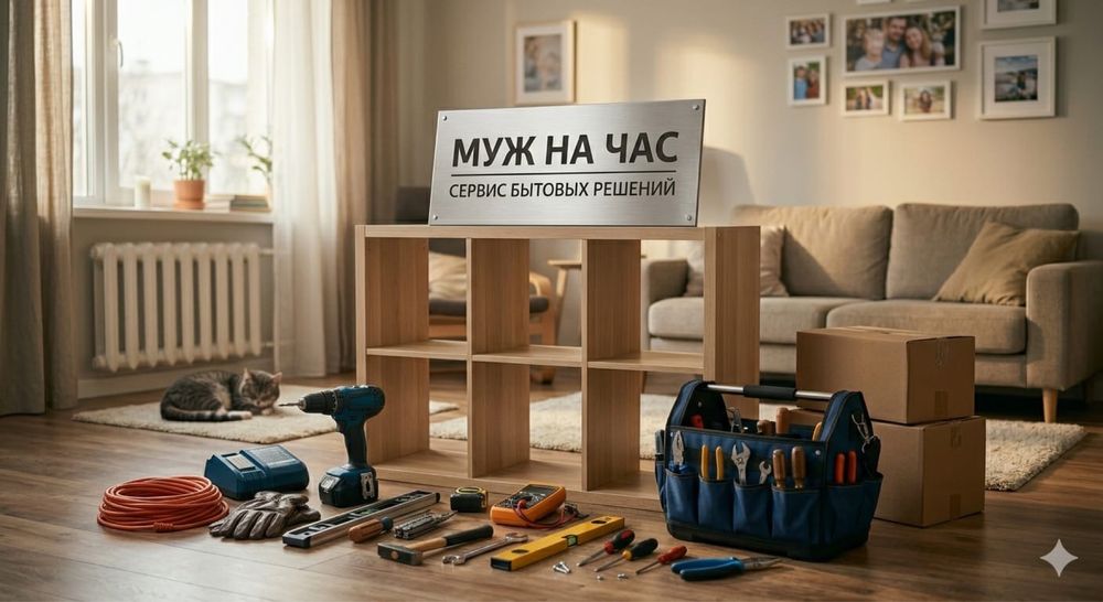 !муж на час сегодня!