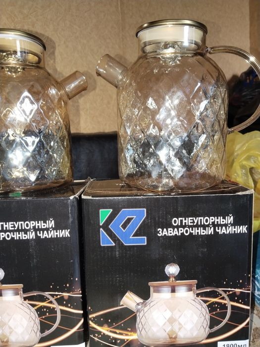 Новые чайники огнеупорные