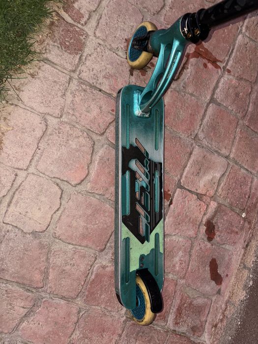 Trotineta freestyle MGP Origin Team Turquoise Mint cu roti honeycore