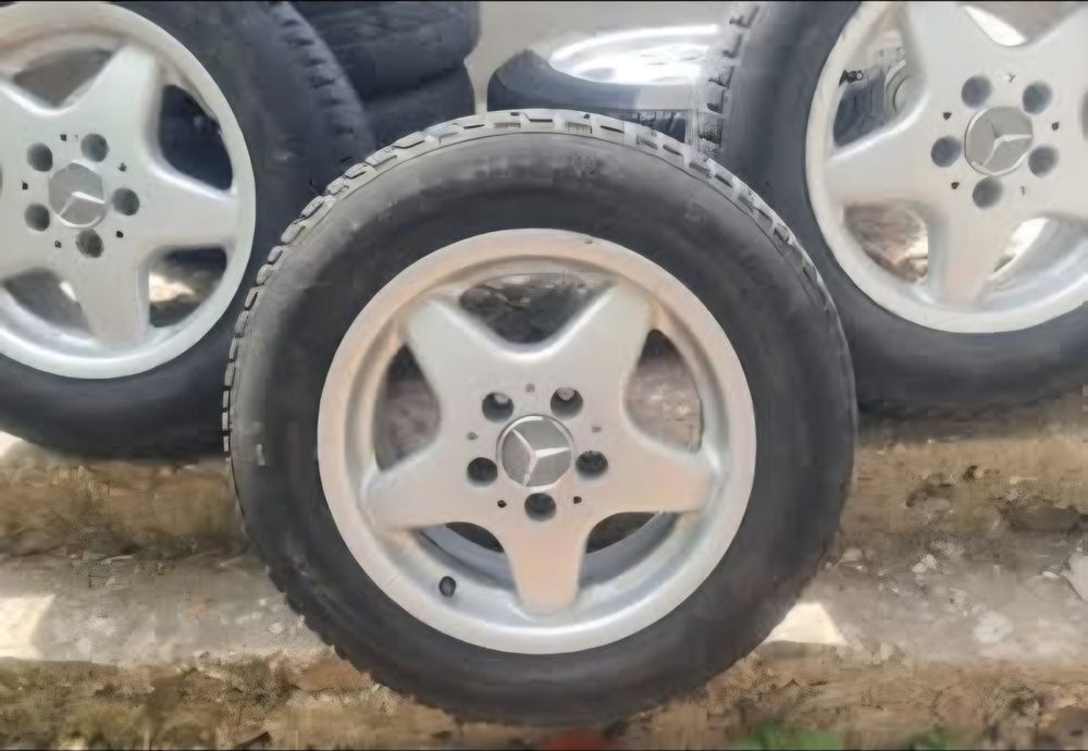 Оригинални джанти за Mercedes 15" 5x112 с гуми