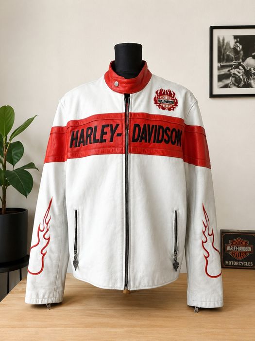 Geacă originală Harley-Davidson din piele– model  de  colecție