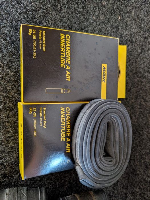 Mavic cauciucuri cursiera 25 cu camere