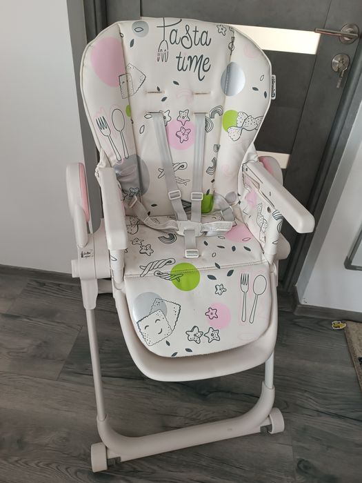 Scaun de masa pentru copii fete Chipolino - Master Chef