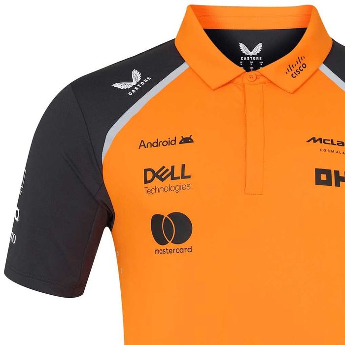 McLaren F1 Team Polo Shirt - Оригинална мъжка тениска с яка