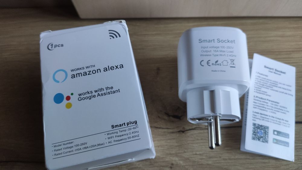Smart WIFI контакт 16A