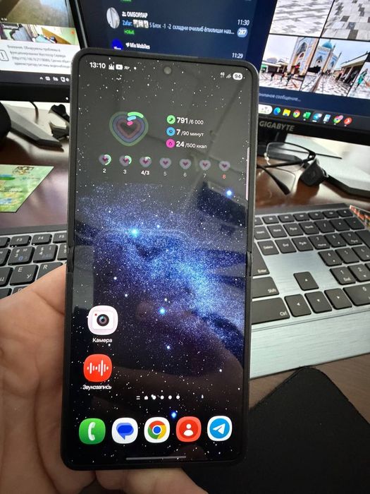 Samsung flip 7 jetblack 12-256