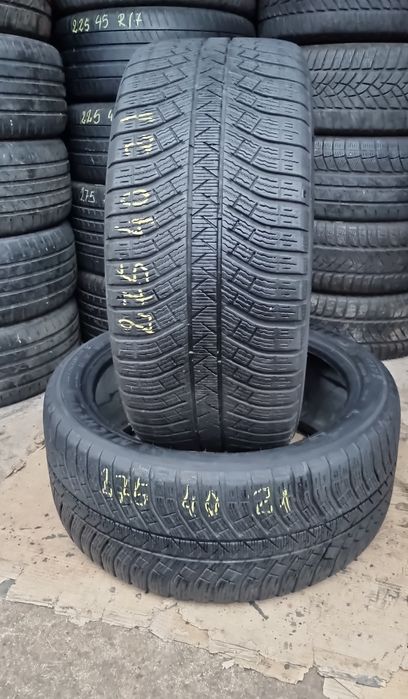 2 Anvelope Michelin 275 40 R21 M/S (iarnă) Impecabile DOT3521.