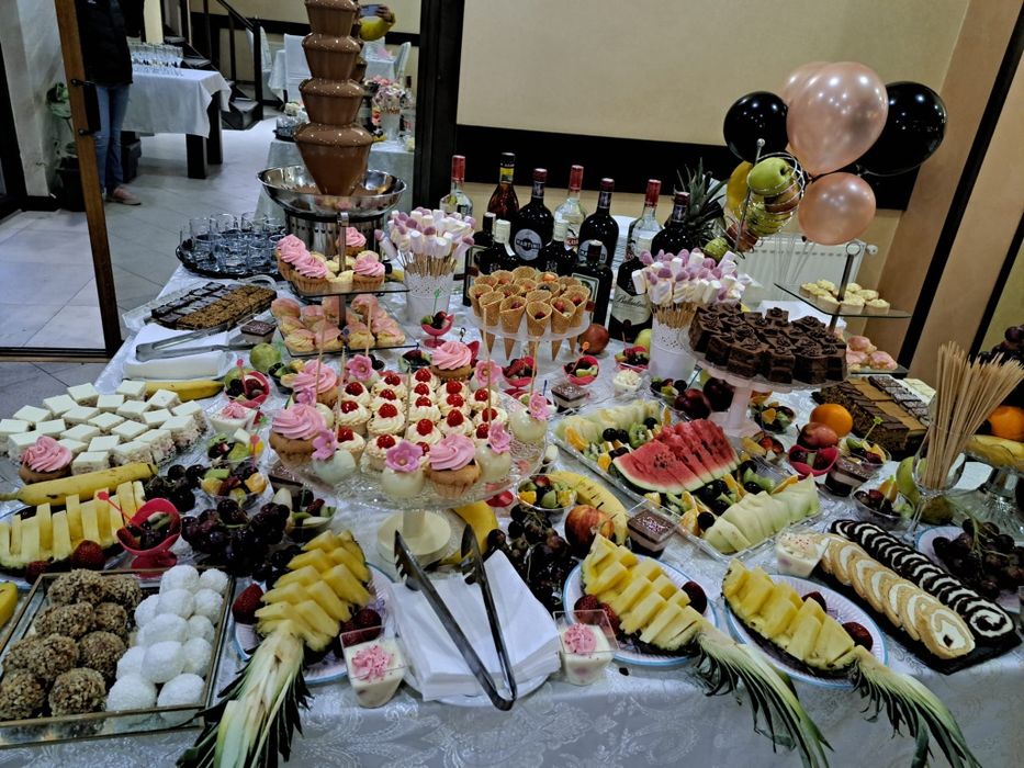 Fântână ciocolata, Fum greu,baloane cu fum artificii vulcan,Minnie &Mi