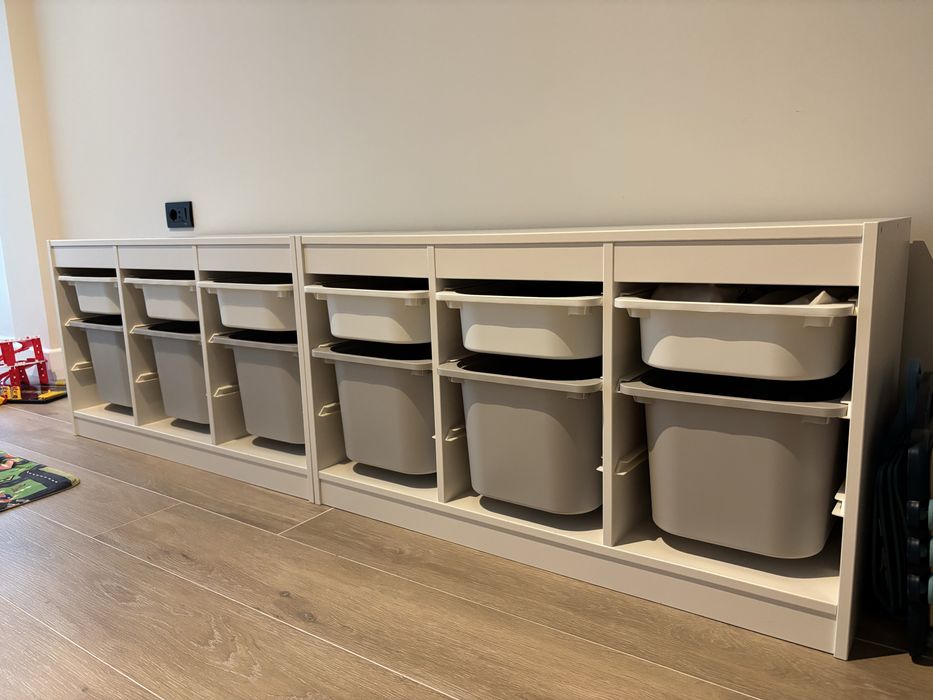 2 x Dulapuri depozitare cutii - Ikea Trofast