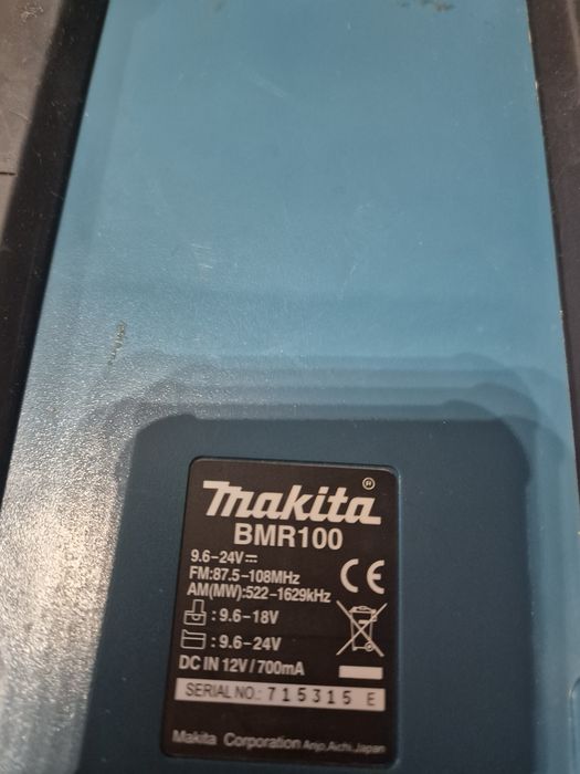 Radio makita 18v dmr 100