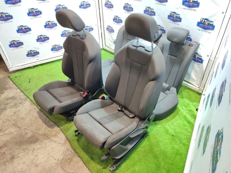 INTERIOR TEXTIL / SCAUNE + BANCHETE AUDI A4 B9 8W BREAK / 2015-2018 + SCAUNE CU INCALZIRE